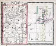 York Township, Orland, Fish Creek, High Bank Brook, Steuben County 1880
